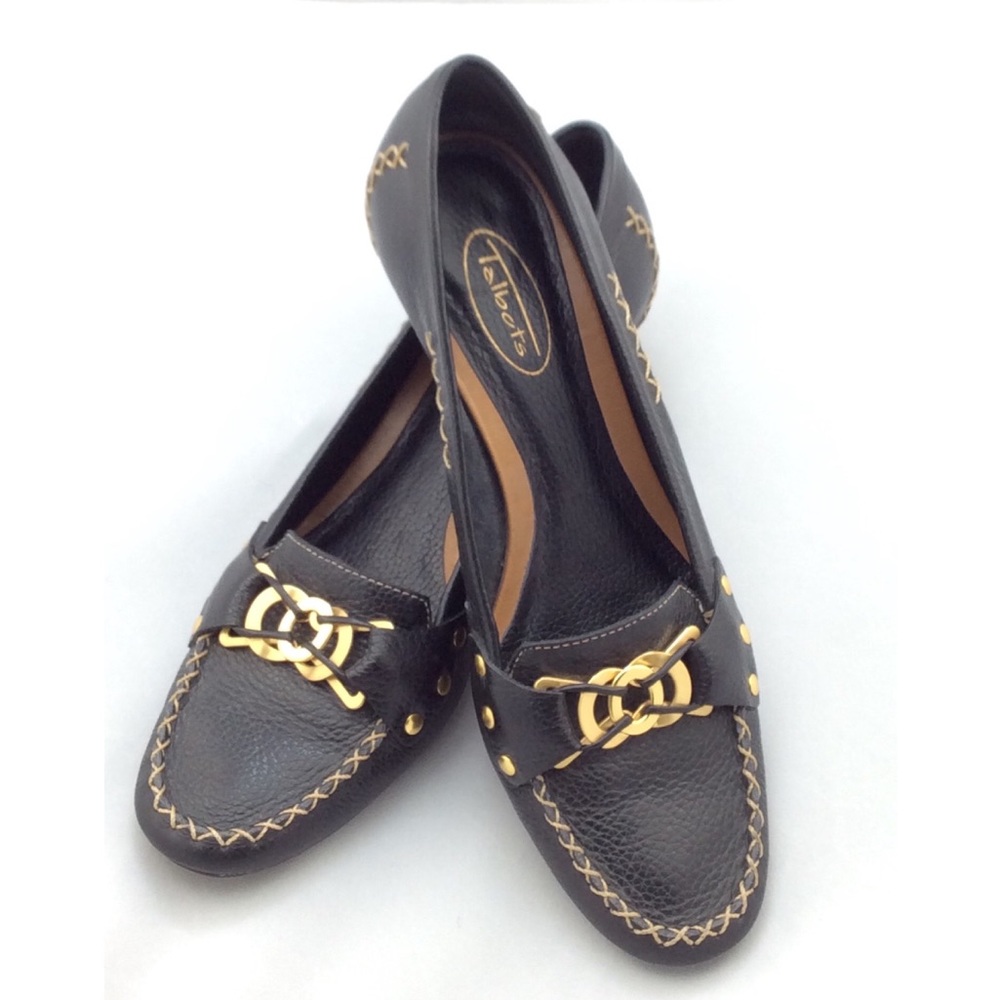 🧹👗5 for $20 Talbots Kitten Heel Loafer Navy